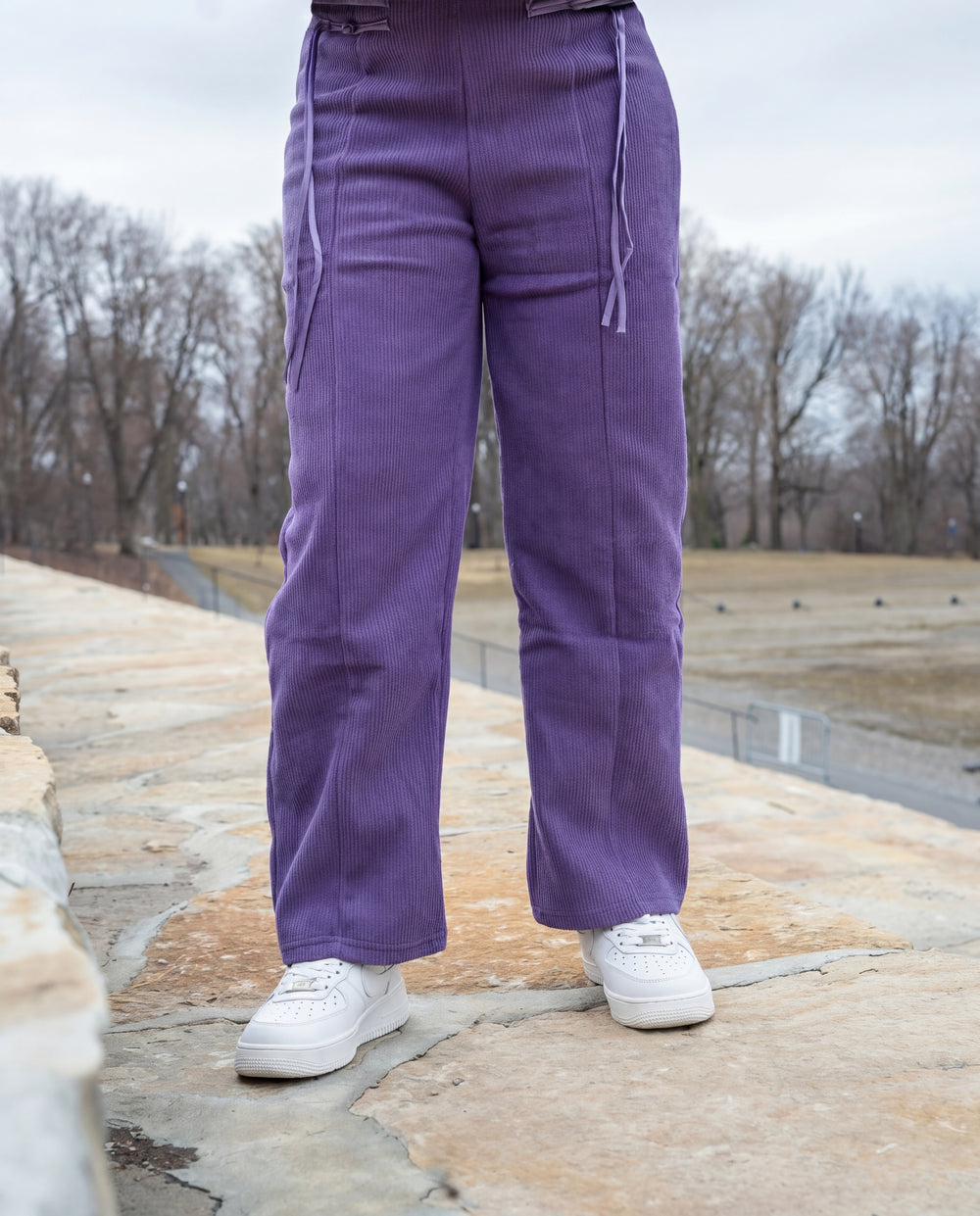 Pantalon violet